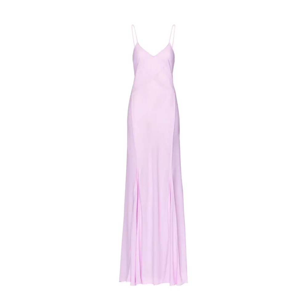 Victoria Beckham x Mango GODETS GOWN WITH DECORATIVE STITCHING Size Small / 4 - Picture 2 of 8